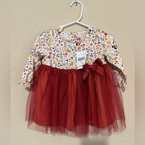 Burnt Orange 12 M girls dress NWT